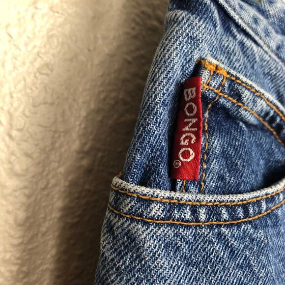 Vintage Y2k Bongo Blue High Rise Cropped Jeans - Picture 6 of 13